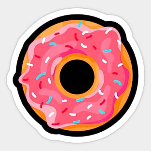 Donut Halloween Sticker